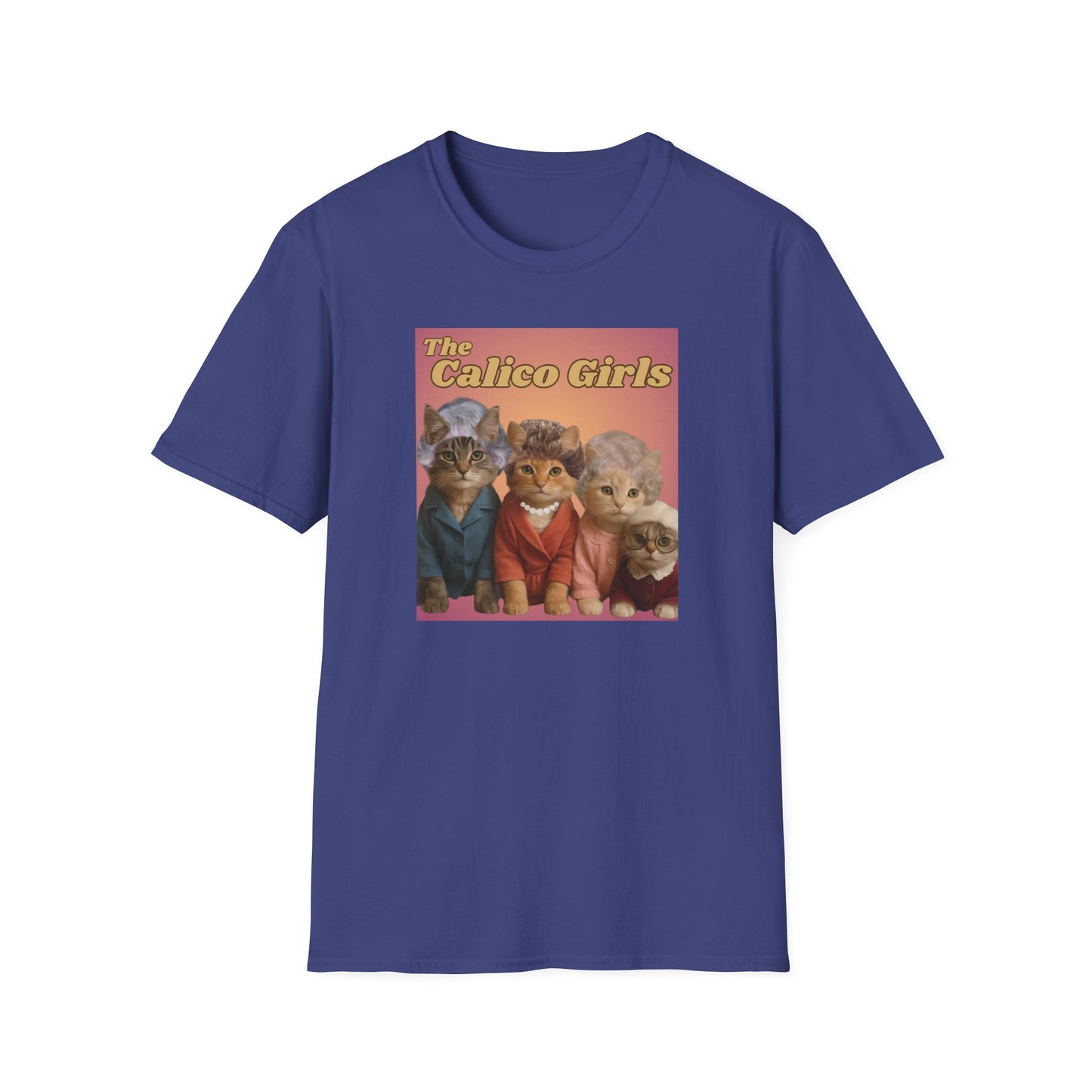 The Calico Girls cute kittens - Unisex Softstyle T-Shirt