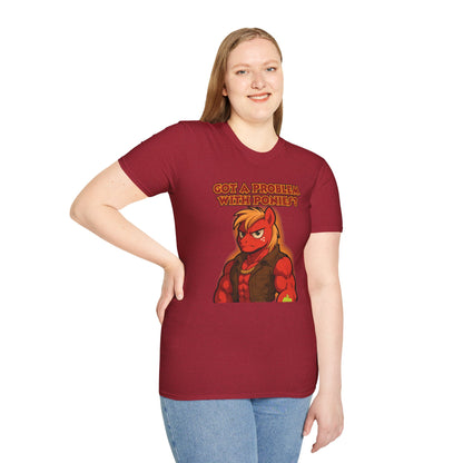 My Little Pony Masculine Big Mac - Pony Problem - Unisex Softstyle T-Shirt