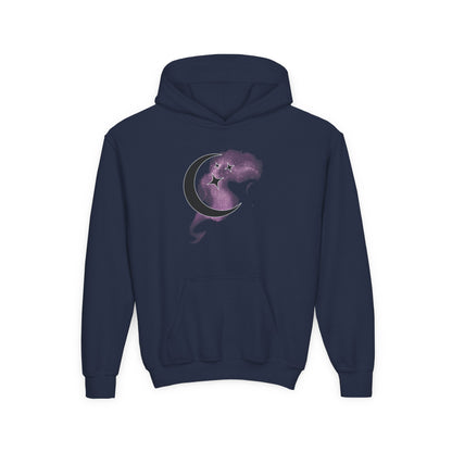 Adorably Diabolic Unicorn Magic - Youth Heavy Blend Hooded Sweatshirt