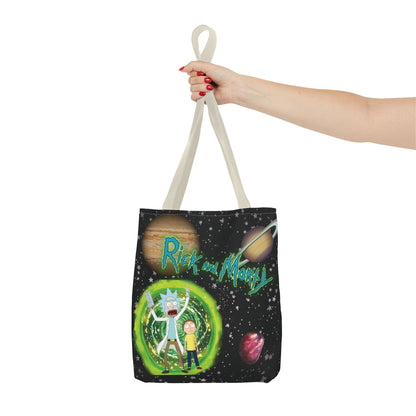 Rick & Morty Custom Adventure Tote Bag