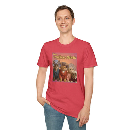 The Calico Girls cute kittens - Unisex Softstyle T-Shirt