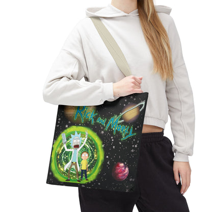 Rick & Morty Custom Adventure Tote Bag