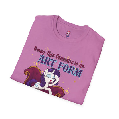 My Little Pony Rarity - Being Dramatic - Unisex Softstyle T-Shirt