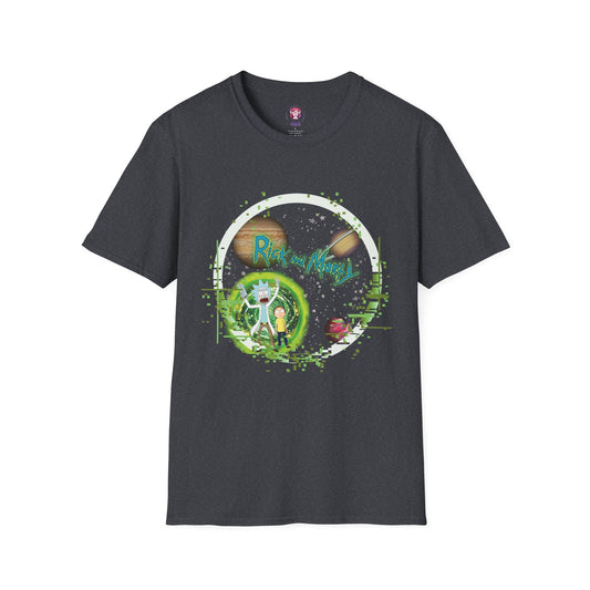 Rick & Morty Broken Space - Unisex Softstyle T-Shirt