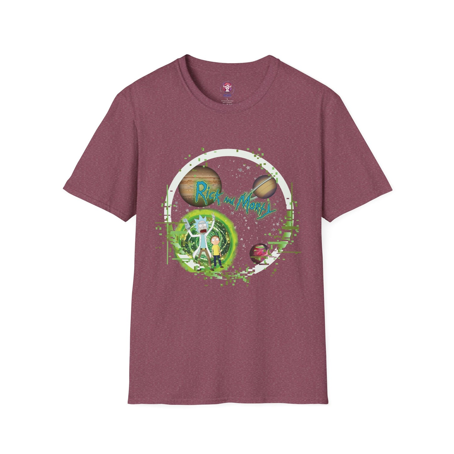 Rick & Morty Broken Space - Unisex Softstyle T-Shirt