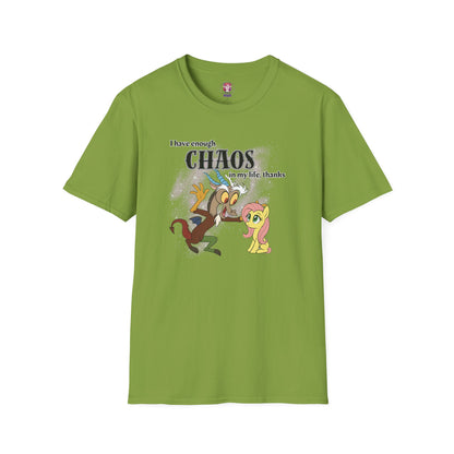 My Little Pony Discord and Fluttershy - Unisex Softstyle T-Shirt
