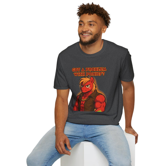 My Little Pony Masculine Big Mac - Pony Problem - Unisex Softstyle T-Shirt