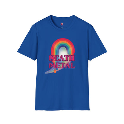 Rainbow Death Metal - Unisex Softstyle T-Shirt