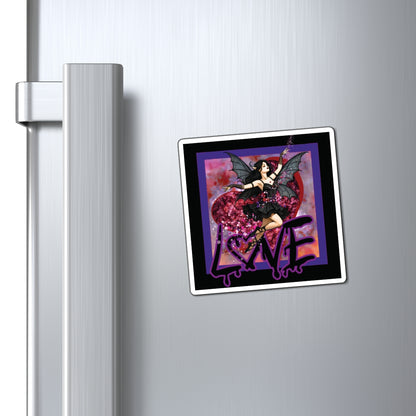 Gothic Fairy Love Magnet - Witchy Home Decor