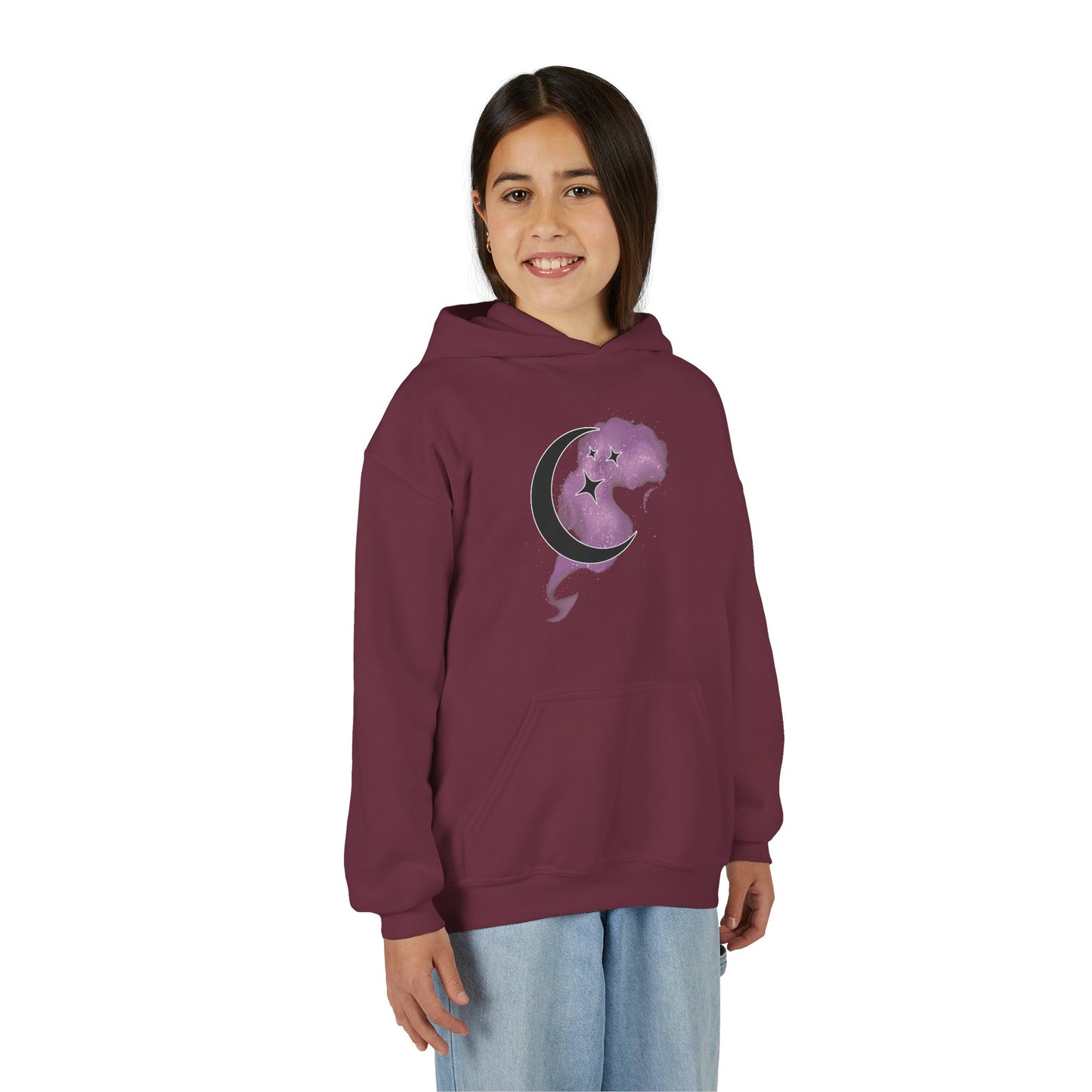 Adorably Diabolic Unicorn Magic - Youth Heavy Blend Hooded Sweatshirt