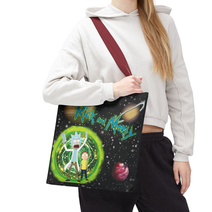 Rick & Morty Custom Adventure Tote Bag
