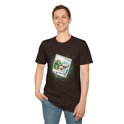 Rick & Morty Polaroid - Wish You Were Here - Unisex Softstyle T-Shirt