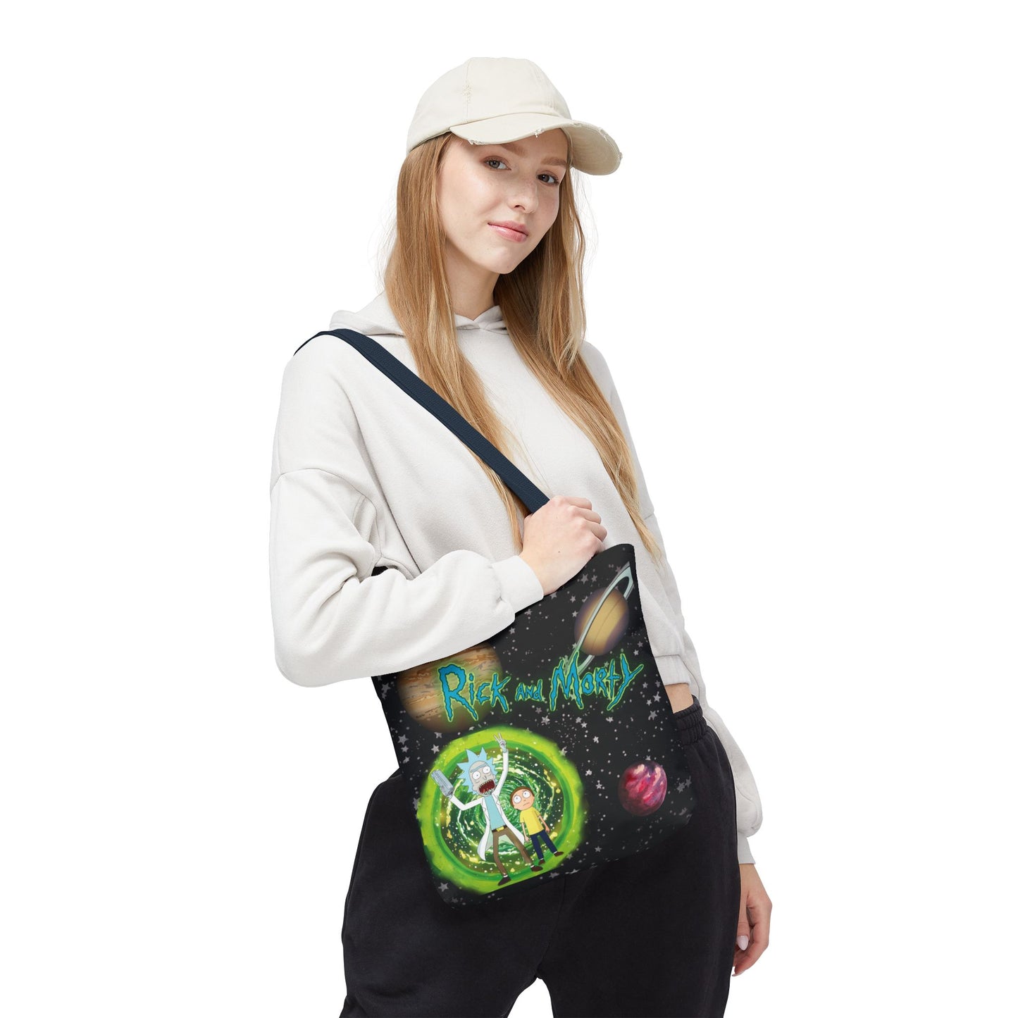 Rick & Morty Custom Adventure Tote Bag