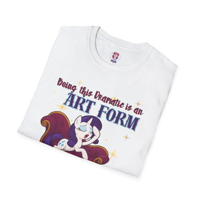My Little Pony Rarity - Being Dramatic - Unisex Softstyle T-Shirt