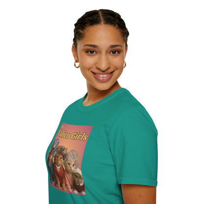 The Calico Girls cute kittens - Unisex Softstyle T-Shirt
